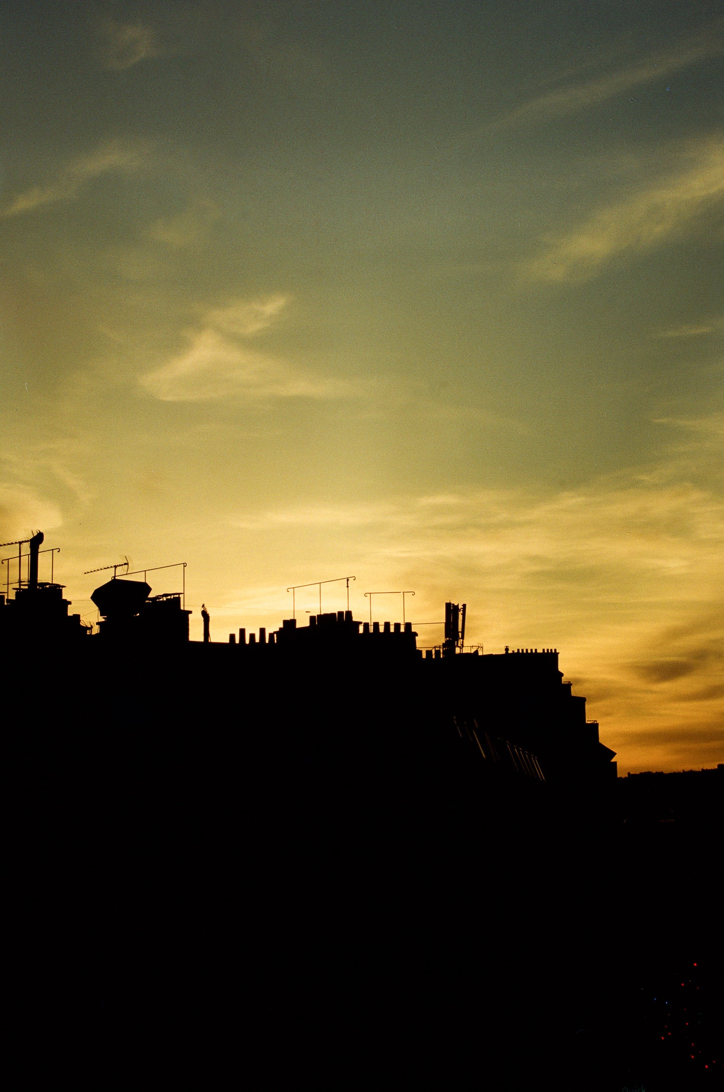 Vue sur les toits de Paris