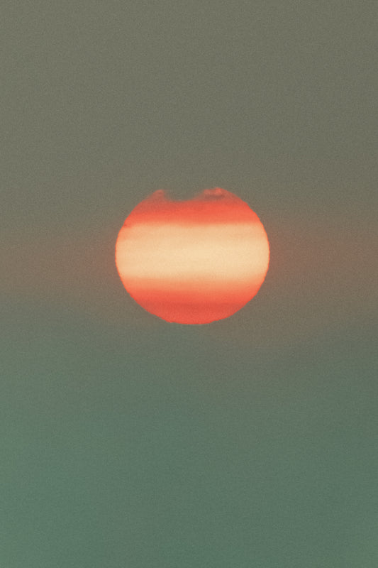 Sun on film.