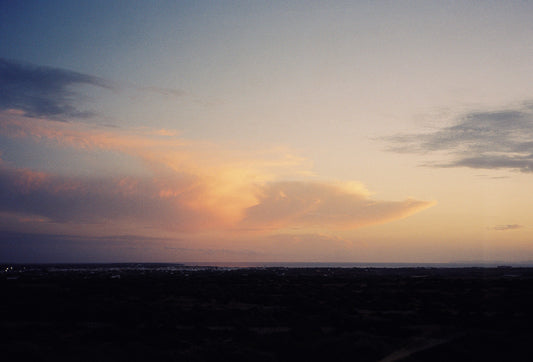 Vue depuis la finca.