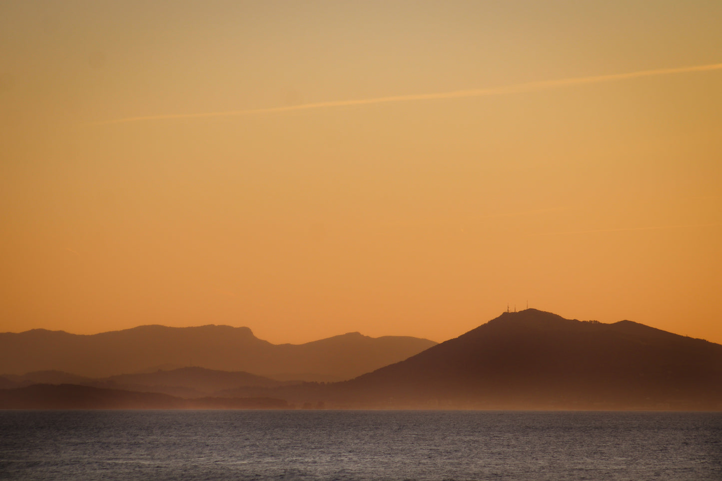 Coucher du Soleil - Biarritz