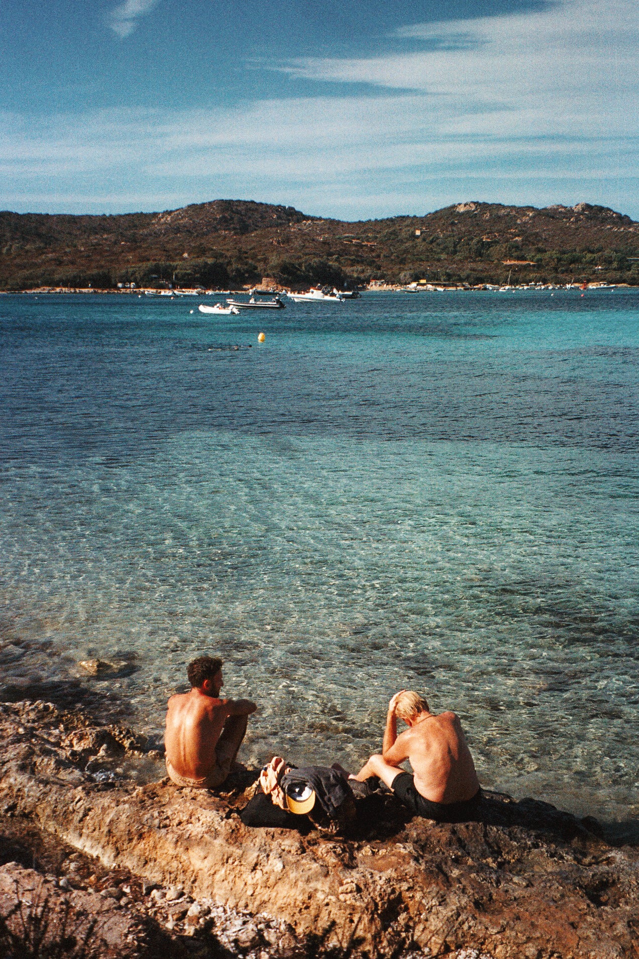 Lumière corse sur pellicule.
