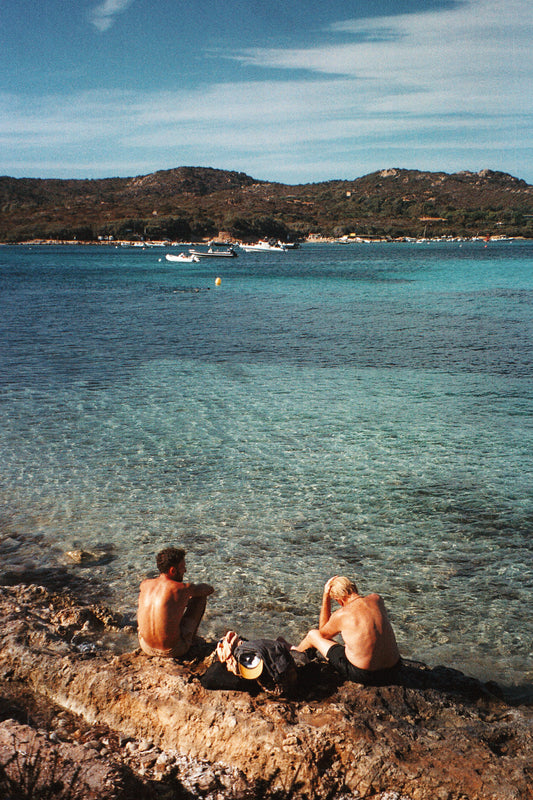 Lumière corse sur pellicule.